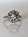Ring 55 Marguerite Ring White Gold Diamonds 58 Facettes 564