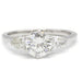 Bague Solitaire en or blanc, diamant 58 Facettes 220313R