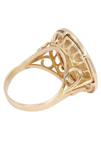 Bague BAGUE PIÈCE 20 FRANCS NAPOLÉON III 58 Facettes 073631