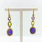 Boucles d'oreilles Boucles d'Oreilles Améthyste et Péridot 58 Facettes 20400000596