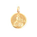 Pendant Two-way religious medal pendant in yellow gold 58 Facettes 2558