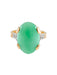 Bague 57 Bague Jade Diamants 58 Facettes