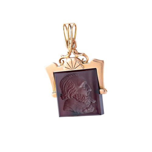 Pendentif Pendentif Cornaline 58 Facettes