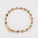 Bracelet Bracelet Pink and blue sapphires 58 Facettes 1096