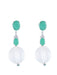 Earrings Emeralds Diamonds Rock Crystal Earrings 58 Facettes