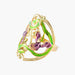 Ring 55 Art Nouveau style ring Iris 58 Facettes