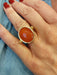 Bague BAGUE INTAILLE CITRINE RÉVERSIBLE 58 Facettes 069461