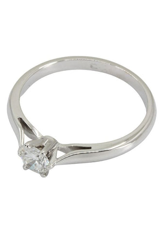 Bague SOLITAIRE MODERNE 0.30 CARAT 58 Facettes 040451