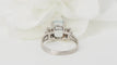 Bague 55 Bague vintage Aigue marine Diamants 58 Facettes 31123