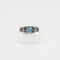 Bague 53 DINH VAN - Bague Argent Topaze bleue 58 Facettes 8463