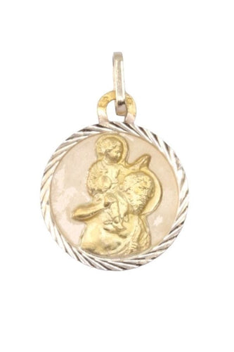 Pendentif MÉDAILLE SAINT CHRISTOPHE 58 Facettes 074221