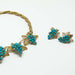 Parure Boucheron Gold Turquoise Diamonds Necklace 58 Facettes