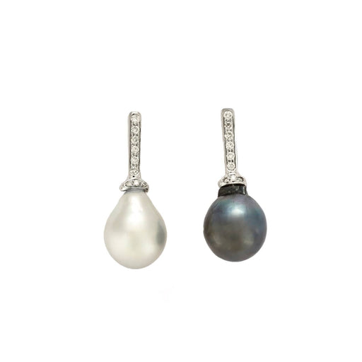 Boucles d'oreilles Boucles d'oreilles Perles & Diamants 58 Facettes 1708