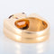 Bague 48 Bague tank Art Déco citrine de Madère 58 Facettes