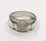 Bague Bague jonc or blanc et diamants 58 Facettes