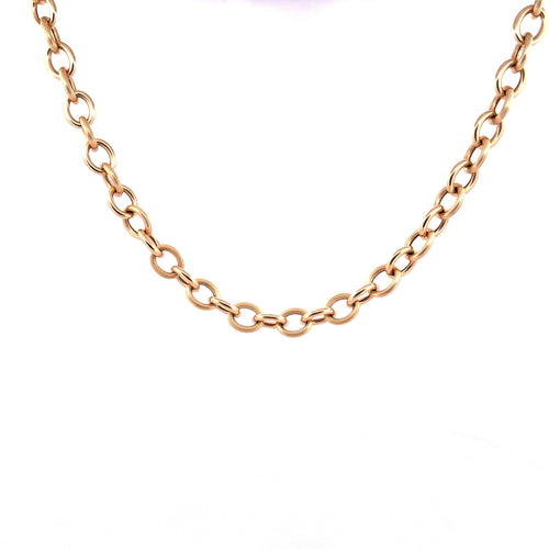 Collier Collier maille Créole jaseron or jaune 58 Facettes