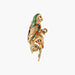 Brooch “Parrots” brooch in yellow gold and enamel 58 Facettes P3L3