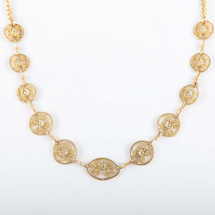 Collier Collier Collerette ancien 58 Facettes 8400