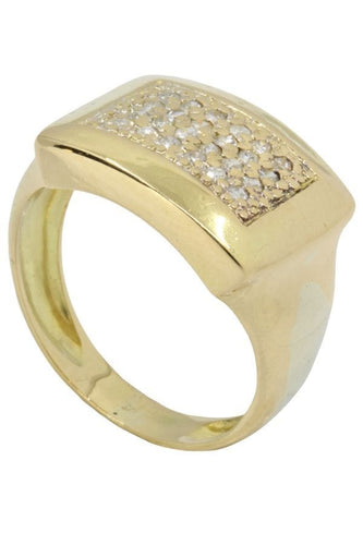 Bague BAGUE PAVAGE DIAMANTS 58 Facettes 046211