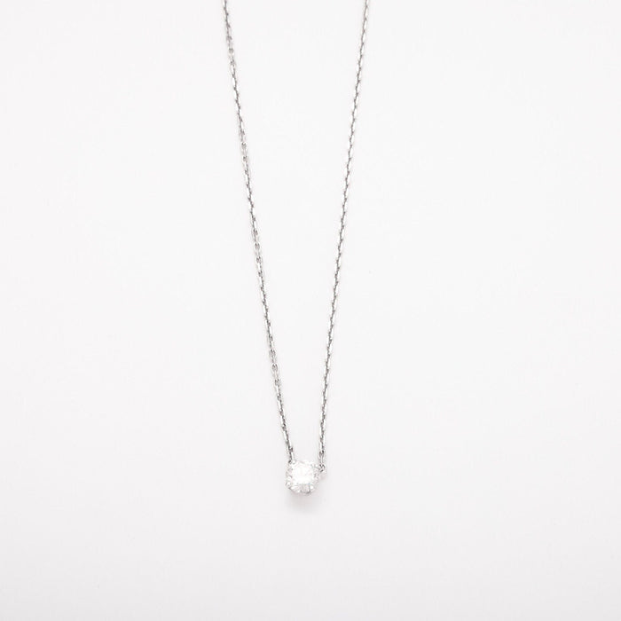 Collier Collier en Or gris et diamant 58 Facettes