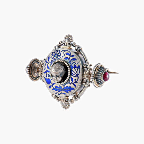 Broche Broche néo-Renaissance XIXe 58 Facettes 453