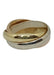 51 Cartier Ring - Trinity Wedding Band 3 Golds 58 Facettes