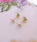 Boucles d'oreilles Clous d'oreilles Péridots Ø 6 mm 58 Facettes AA 1506