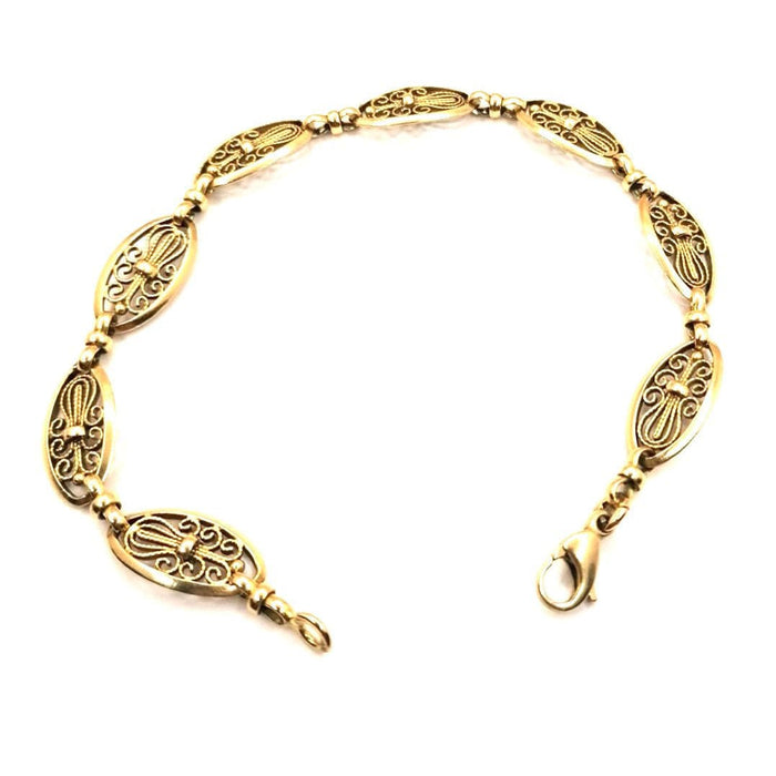 Bracelet Bracelet Vintage or jaune 58 Facettes 2760