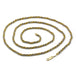 Twisted Long Necklace Necklace - Gold 58 Facettes 230378R