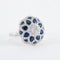 Bague 53 Bague Empire Saphir Diamants 58 Facettes 2.118