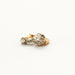 Dormeuses diamond earrings in yellow gold and platinum 58 Facettes