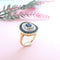 Bague 57.5 Bague Saphirs et Diamants Or 18 K 58 Facettes AA 1629