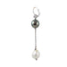 Boucles d'oreilles BOUCLES D’OREILLES PERLES BLANCHES ET TAHITI DIAMANTS 58 Facettes LP 891