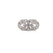 Brooch Brooch in platinum and diamonds 58 Facettes 11627