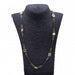 Necklace Necklace Yellow gold Spinels 58 Facettes N102871LF