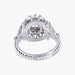 Ring 62 Marguerite Twisted Diamond Ring 58 Facettes
