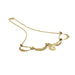 Gold and Pearl Drapery Necklace 58 Facettes 230326R