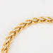 Bracelet 2 gold braided mesh bracelet 58 Facettes EL11