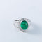 Bague 50 Bague émeraude cabochon 58 Facettes