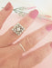 Ring Vintage Square Diamond Ring 58 Facettes AA 1608