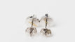 Boucles d'oreilles CLOZEAU - Boucles d'oreilles Or Résine bleue Diamant 58 Facettes clozeau
