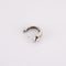 Boucles d'oreilles GUY LAROCHE - créoles en or gris, diamants 58 Facettes