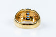 Ring 56 Ring 5 sapphires 20 diamonds in solid gold 58 Facettes 111.67578-B2