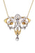 Necklace ART-NOUVEAU DIAMOND NECKLACE 58 Facettes 073601