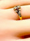 Bague 53 Bague or jaune et rose perles 58 Facettes AB180