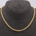 Necklace Necklace Yellow gold 58 Facettes E358595D