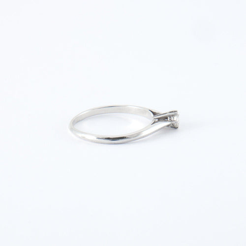 Bague Bague en or blanc & diamants 58 Facettes