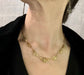 Necklace Yellow gold filigree mesh necklace 58 Facettes