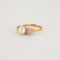 Bague 61 Bague 2 ors Perle Diamants 58 Facettes EL2-50