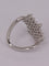 Bague 54 Bague diamant poires or blanc 58 Facettes P530